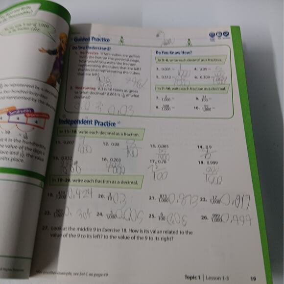 EnVision Math Grade 5 Package Volumes 1 & 2‎ Common Core Workbook Bundle - Picture 11 of 11